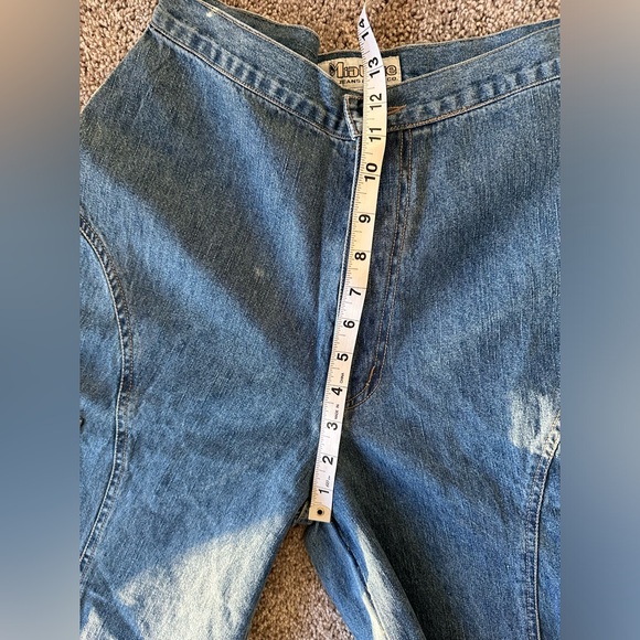 VTG 90s Y2K Super  Baggy Wide Legged High Rise  Y2K Denim Jeans Skater Grunge - Picture 8 of 10